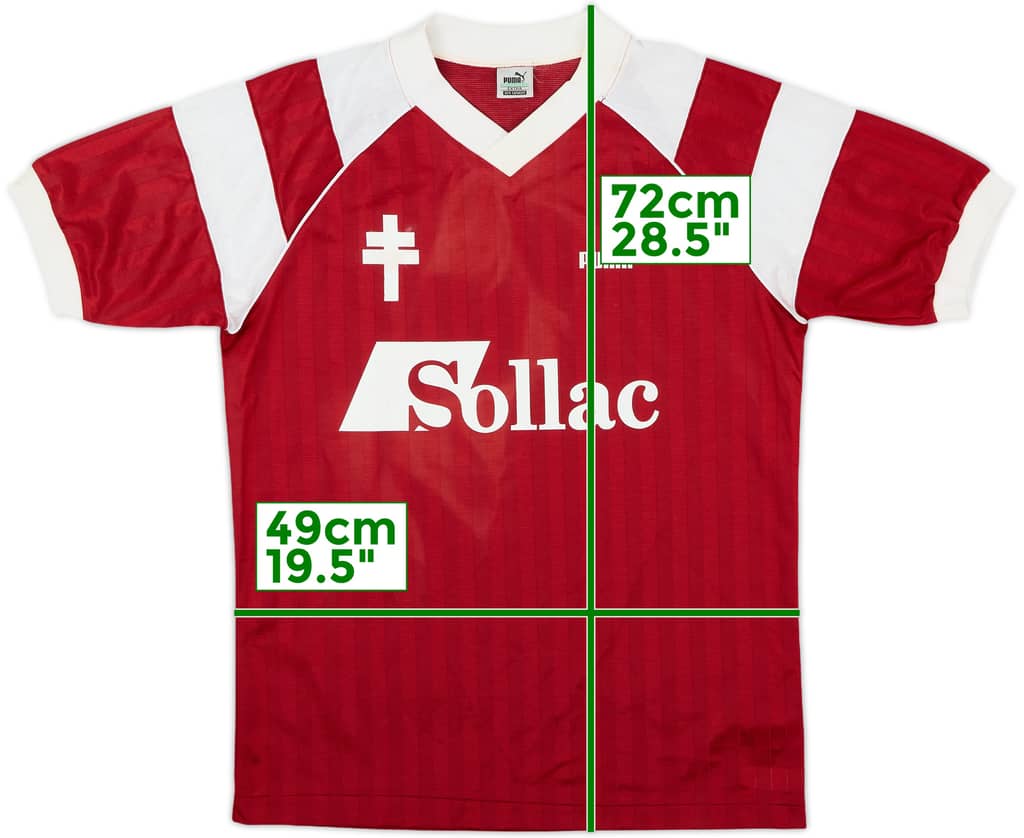 1991-92 Metz Home Shirt - 8/10 - (M)