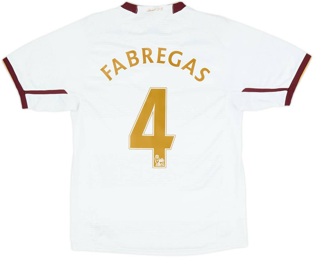 2007-08 Arsenal Camiseta Visitante Fabregas #4 - 9/10 - (S)