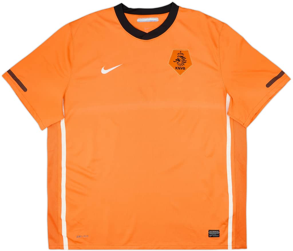 2010-11 Netherlands Home Shirt - 5/10 - (XXL)
