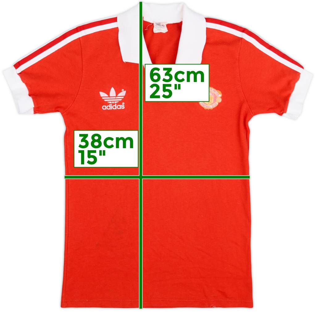 Camiseta de local del Manchester United 1980-82 - 8/10 - (Y)