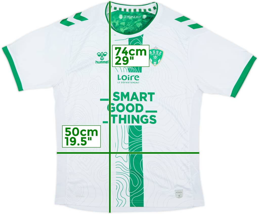 Camiseta de visitante del Saint Etienne 2022-23 - 8/10 - (L)