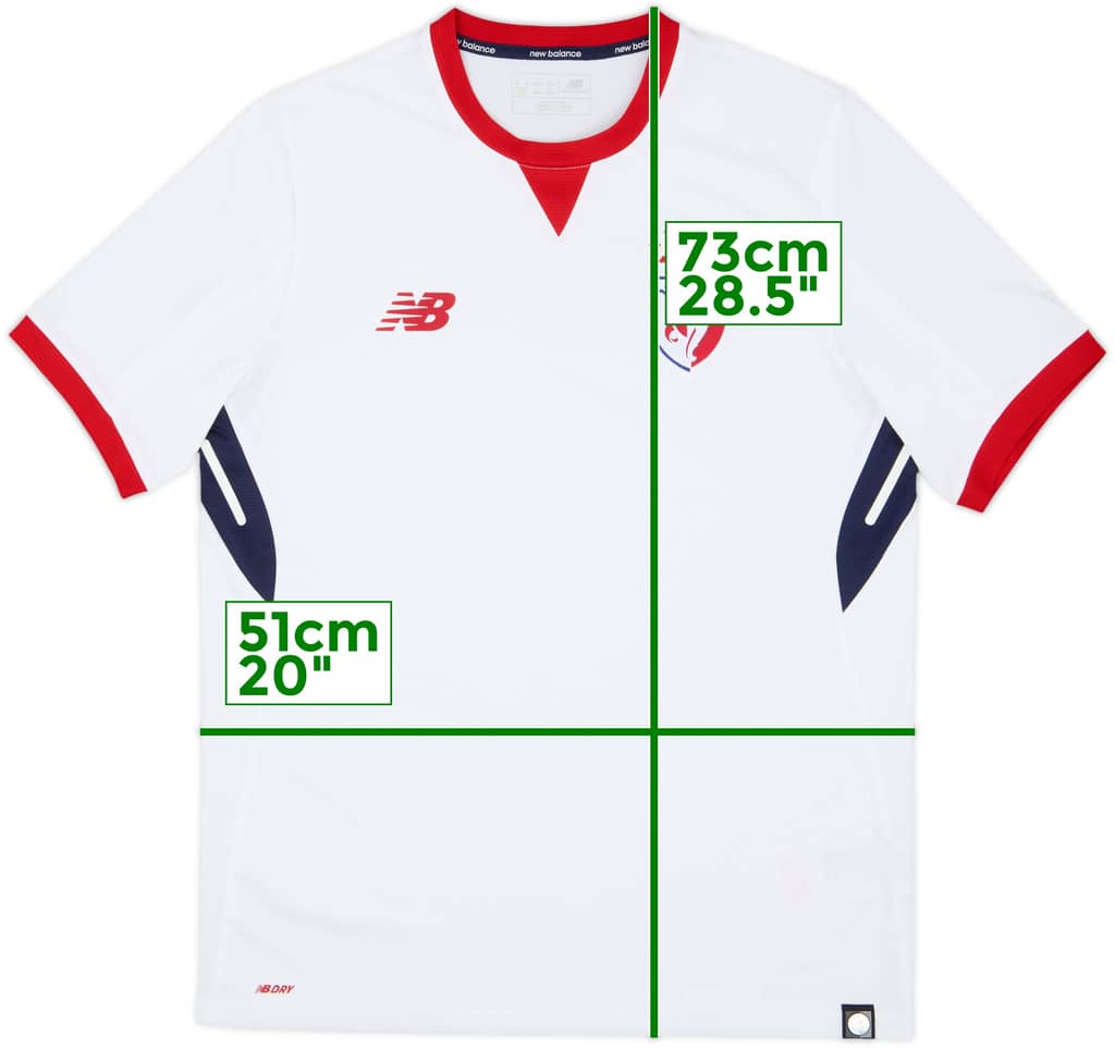 2017-18 Lille Away Shirt - 10/10 - (M)