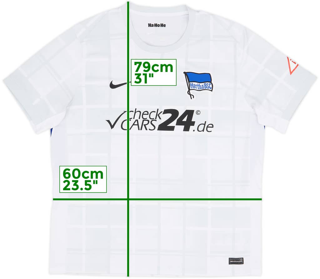 Camiseta de la tercera equipación del Hertha Berlin 2024-25 - 10/10 - (XL)