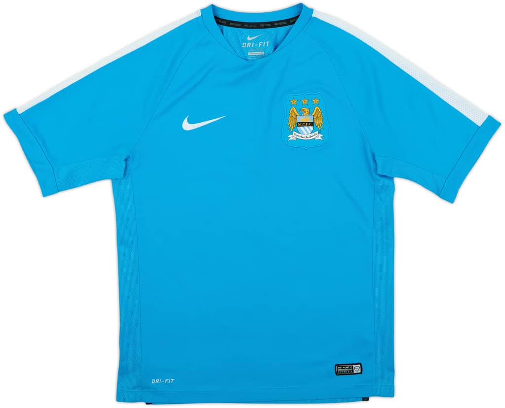 2014-15 Manchester City Nike Camiseta de Entrenamiento - 9/10 - (M)