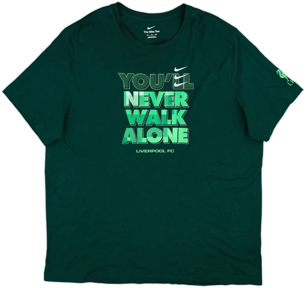 2023-24 Liverpool Nike Cotton Tee - 8/10 - (XXL)