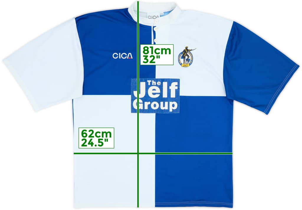 Camiseta de local del Bristol Rovers 1997-98 - 8/10 - (XXL)