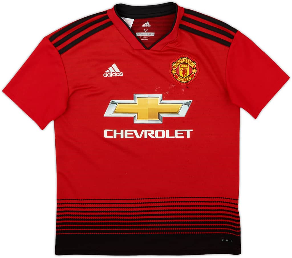 2018-19 Manchester United Home Shirt - 5/10 - (M.Boys)