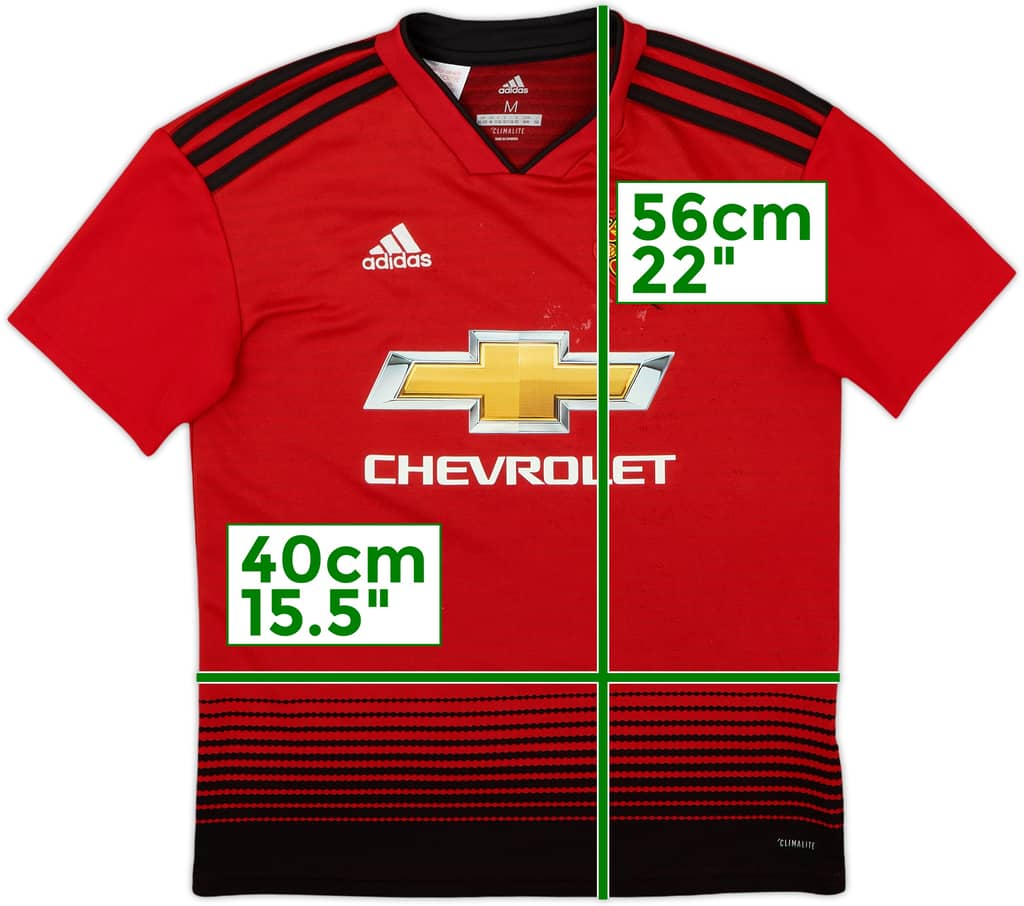 2018-19 Manchester United Home Shirt - 5/10 - (M.Boys)