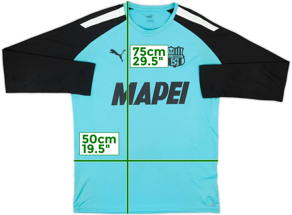2020-21 Sassuolo Puma Training L/S Shirt - 7/10 - (L)