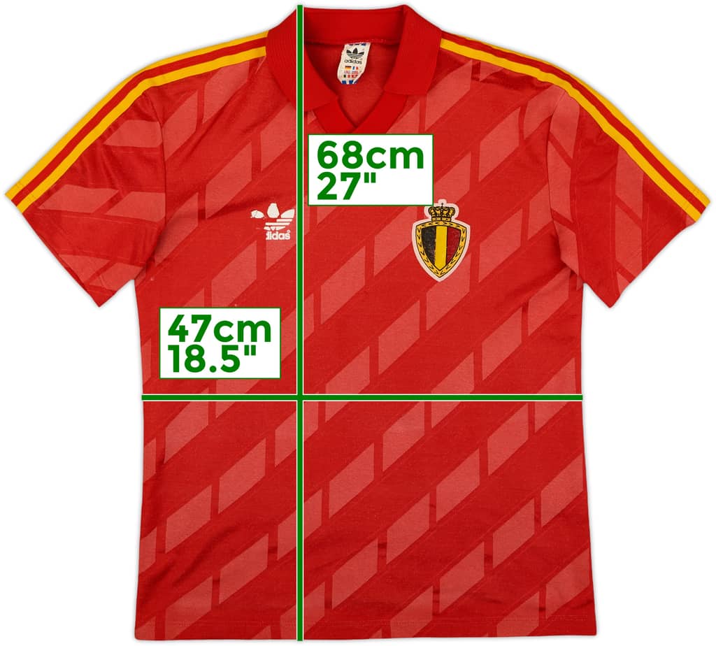 1986-90 Belgium Home Shirt - 5/10 - (S)