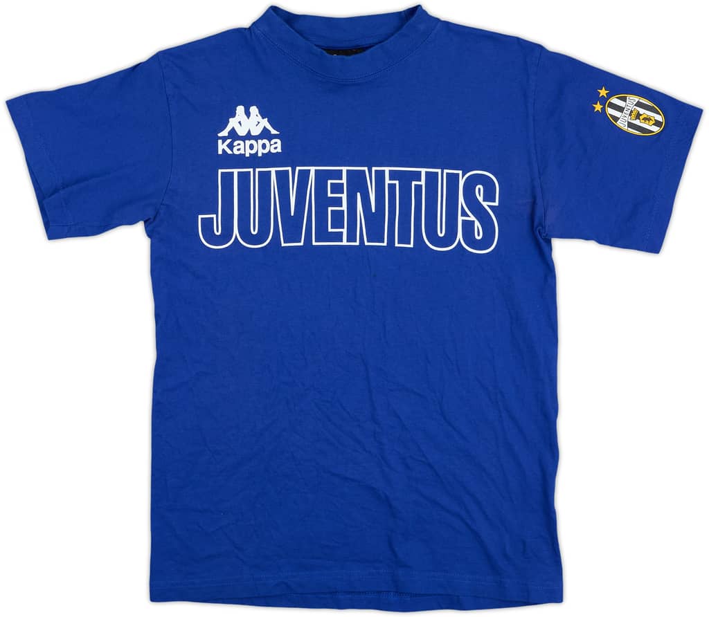 1998-99 Juventus Kappa Cotton Tee - 8/10 - (XL.Boys)