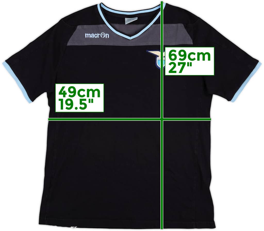 2012-13 Lazio Macron Training Shirt - 8/10 - (XXL)