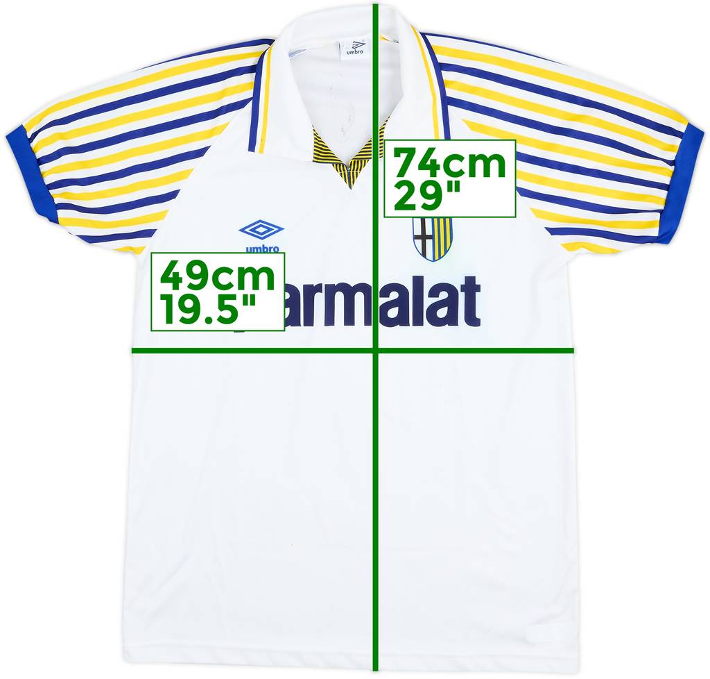 1990-91 Parma Camiseta Local - 5/10 - (M)