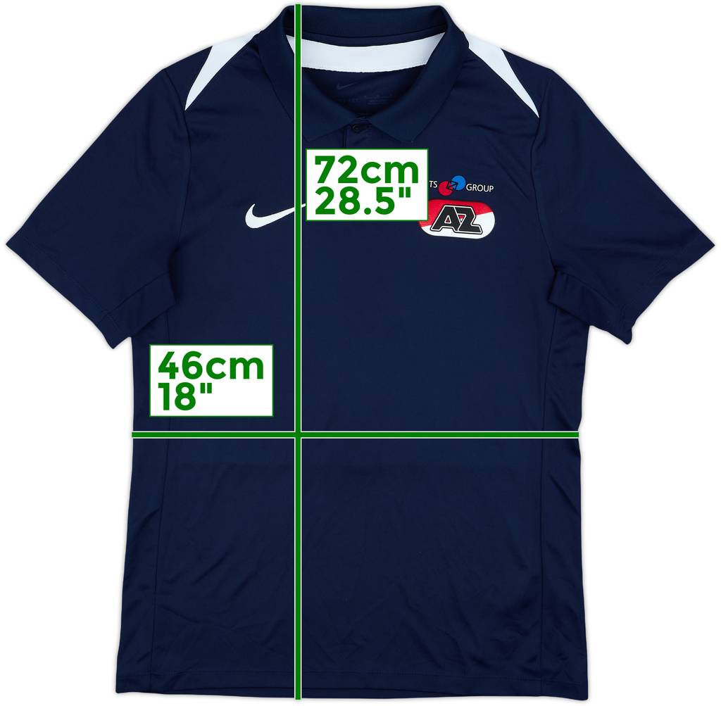 2024-25 AZ Alkmaar Nike Polo Shirt - 10/10 - (M)