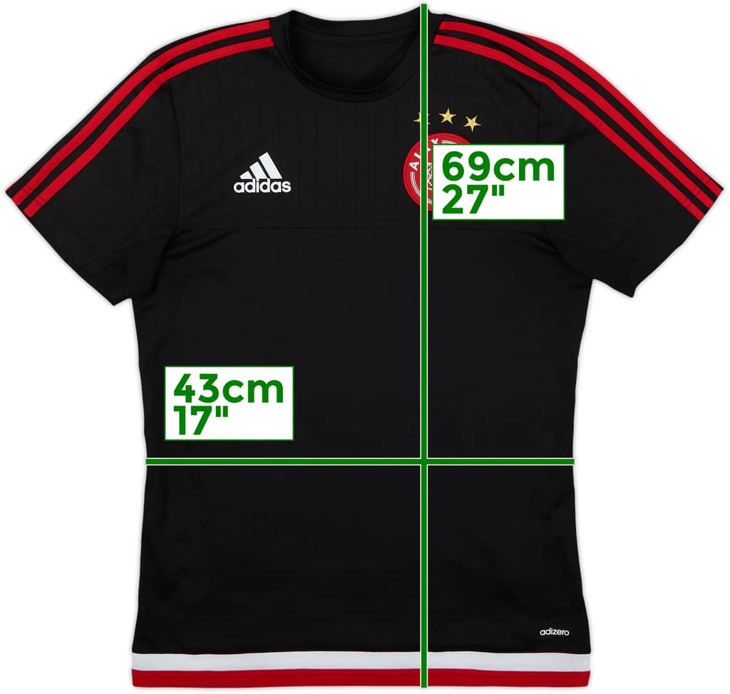 2015-16 Ajax adidas Training Shirt - 9/10 - (S)