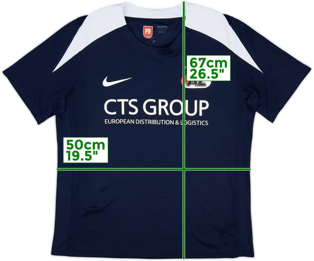 2023-24 AZ Alkmaar Nike Training Shirt - 6/10 - (L)