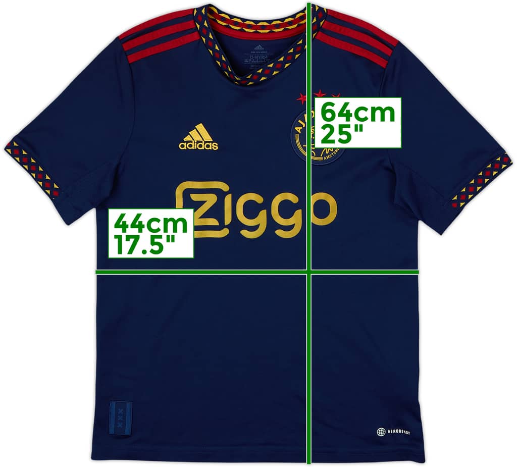 Camiseta de visitante del Ajax 2022-23 - 10/10 - (Niños L)