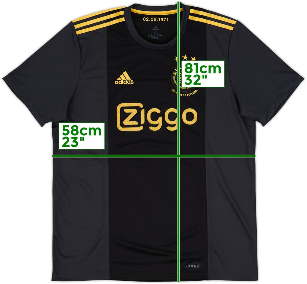 Camiseta adidas de la tercera equipación del Ajax 2020-21 - 8/10 - (XL)