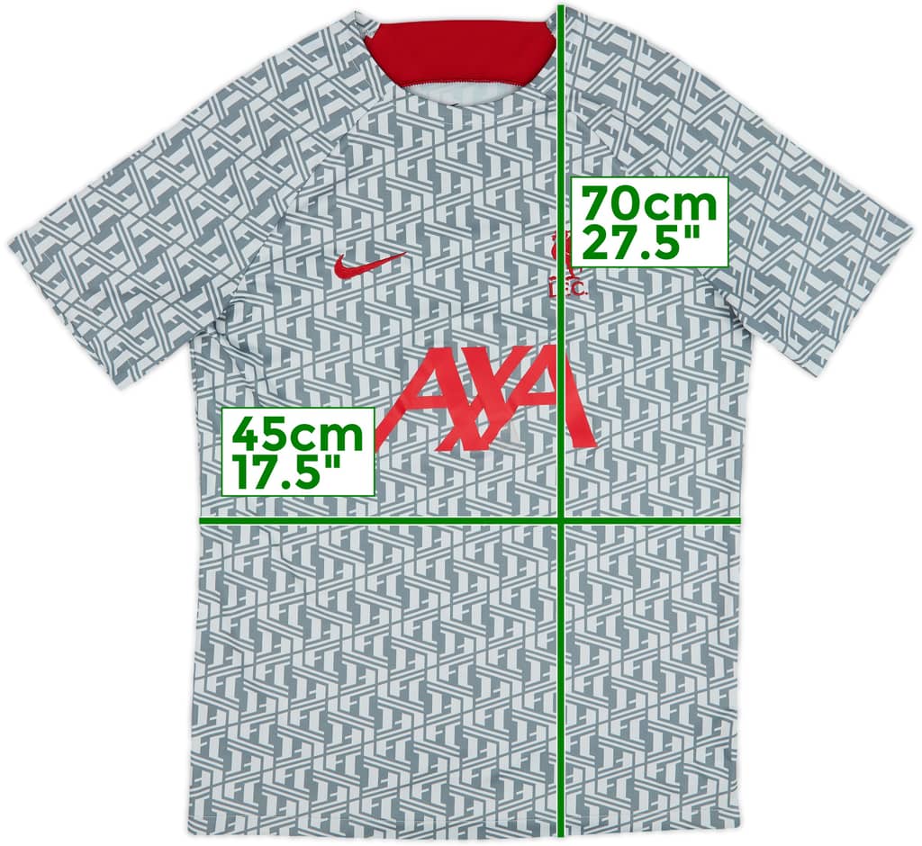 2023-24 Liverpool Nike Training Shirt - 8/10 - (M)