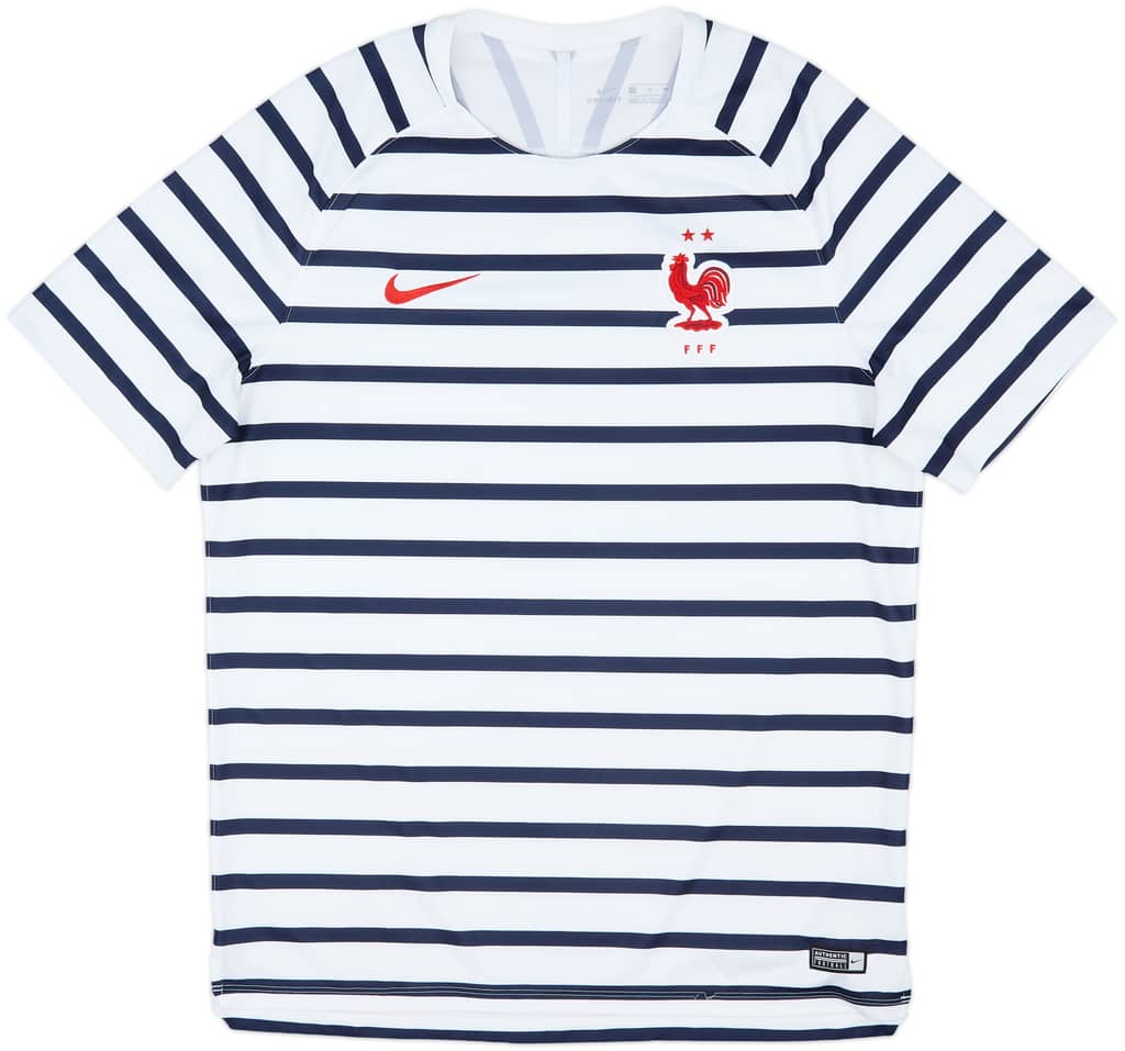 2018-19 France Nike Training Shirt - 9/10 - (XL)