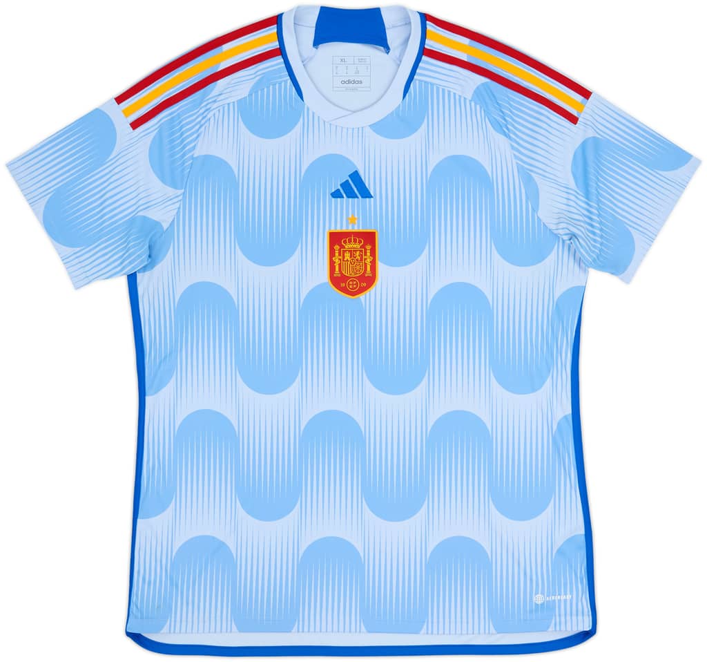 2022-23 Spain Away Shirt - 10/10 - (XL)