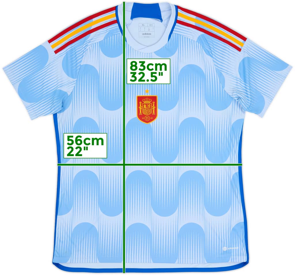 2022-23 Spain Away Shirt - 10/10 - (XL)