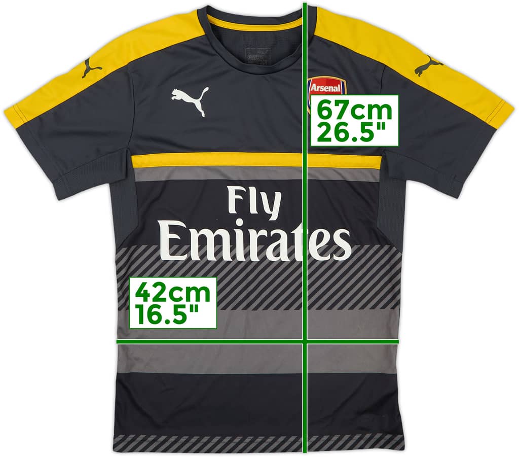 2016-17 Arsenal Puma Training Shirt - 6/10 - (S)