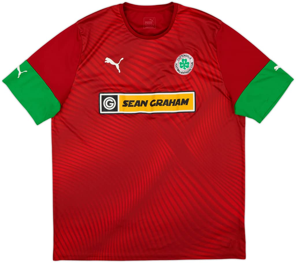 2019-21 Cliftonville Home Shirt - 8/10 - (XXL)