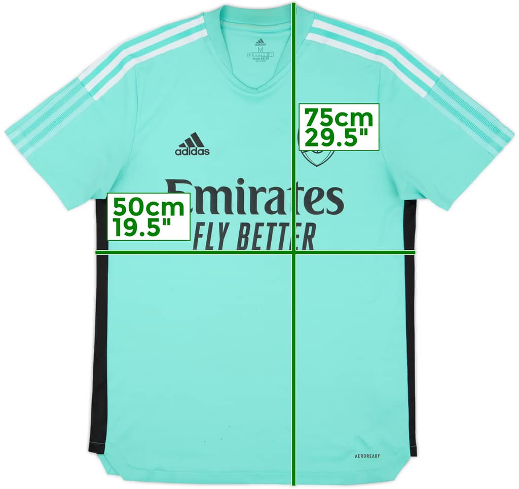 2021-22 Arsenal adidas Training Shirt - 5/10 - (M)