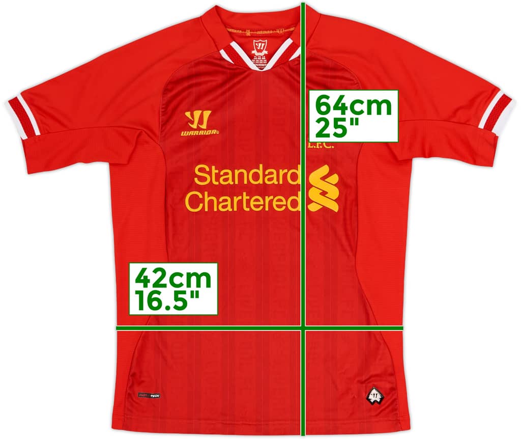2013-14 Liverpool Home Shirt - 6/10 - (L.Boys)