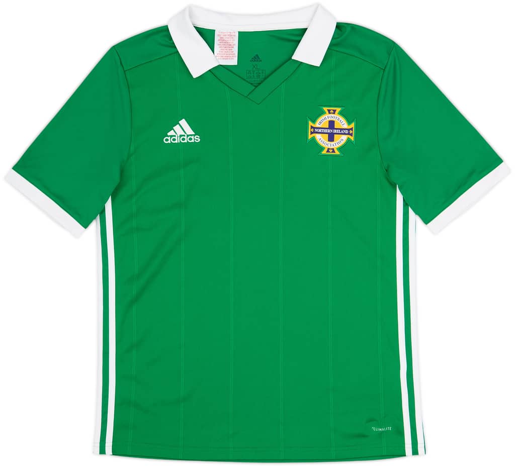 2018-19 Northern Ireland Home Shirt - 9/10 - (XL.Boys)
