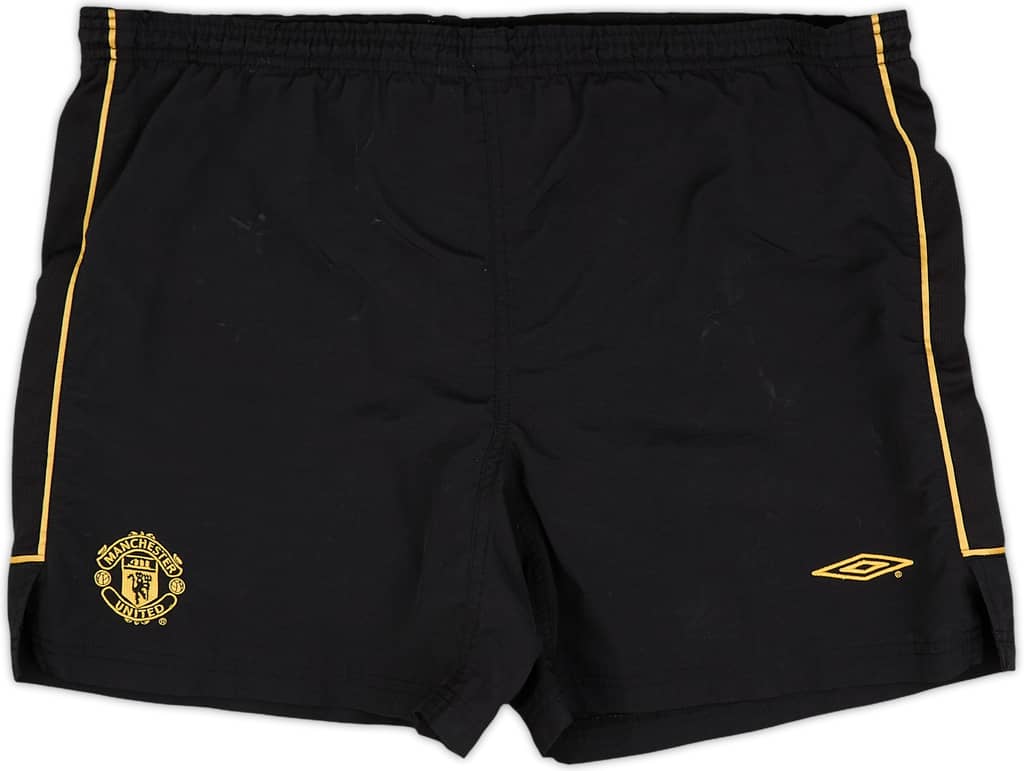 2001-02 Manchester United Away Shorts - 7/10 - (M)