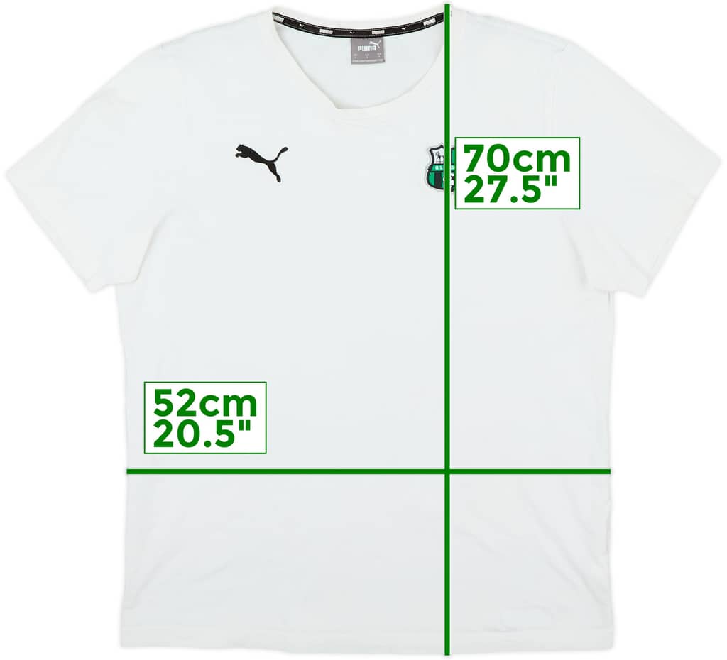 Playera de Algodón Puma del Sassuolo 2020-21 - 10/10 - (L)
