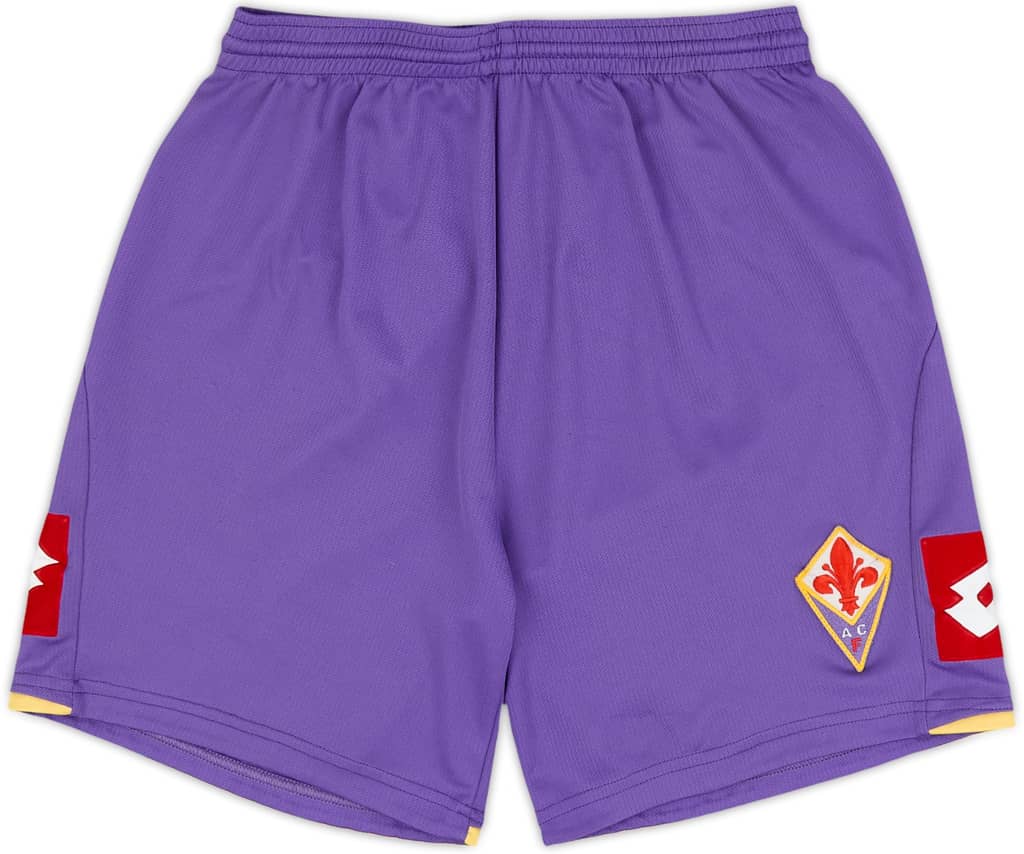 2009-10 Fiorentina Home Shorts - 8/10 - (M)
