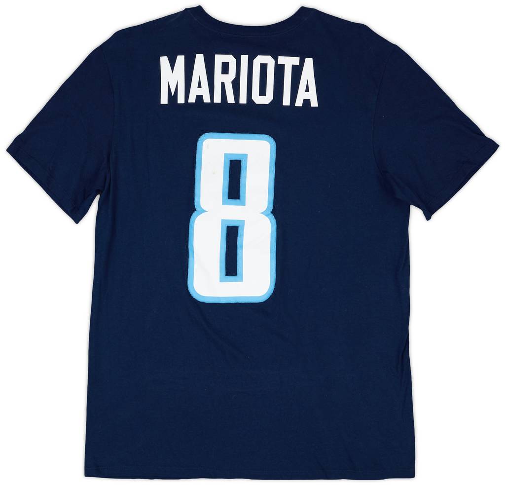2015 Tennessee Titans Mariota #8 Nike Tee - 6/10 - (L)