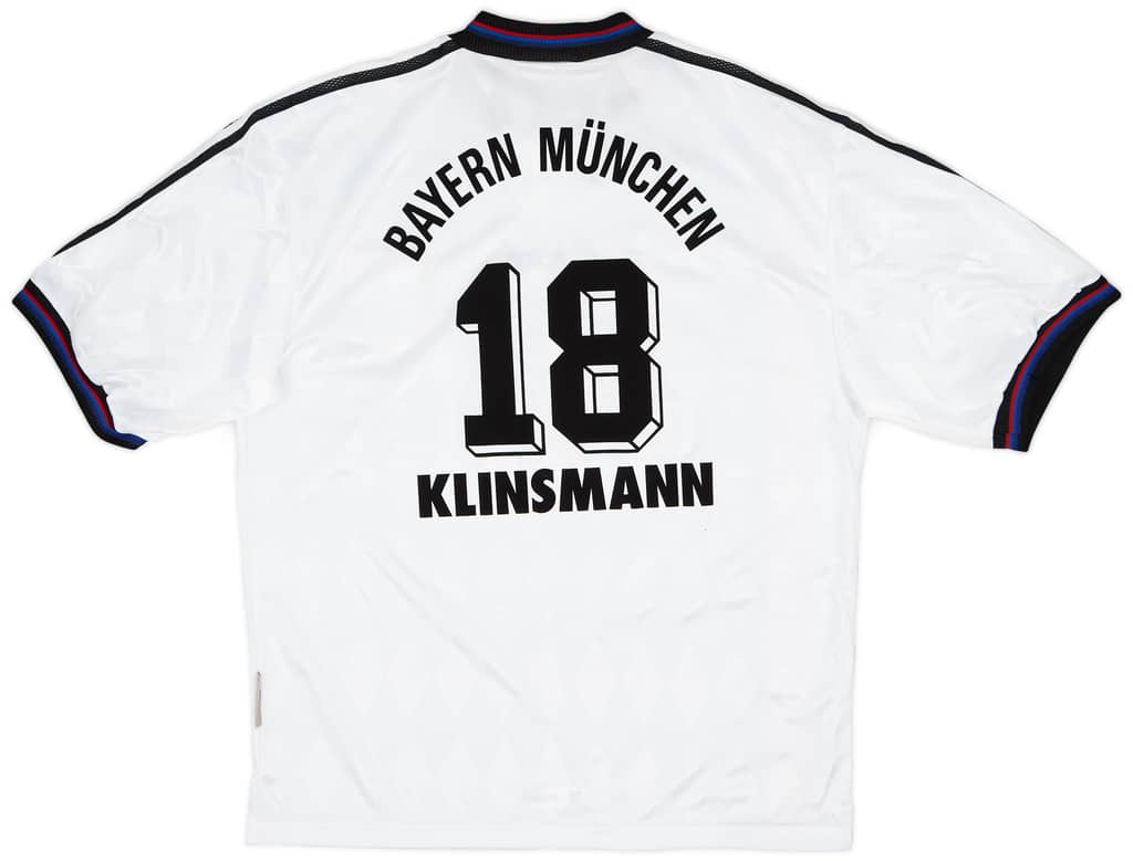 1996-98 Bayern Munich Away Shirt Klinsmann #18 (L)