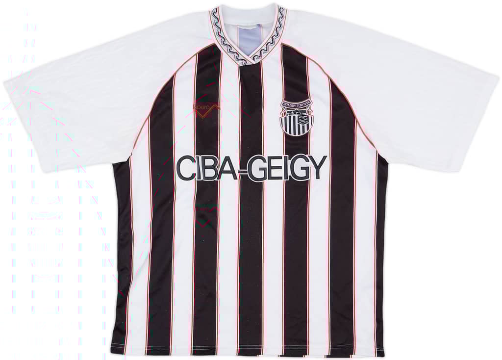 1991-92 Grimsby Town Home Shirt - 6/10 - (L)