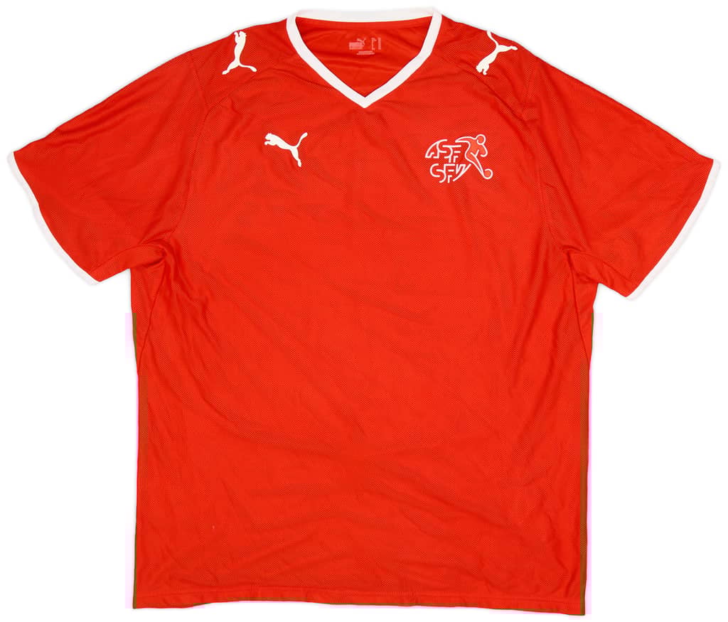 2008-10 Switzerland Home Shirt - 8/10 - (XL)