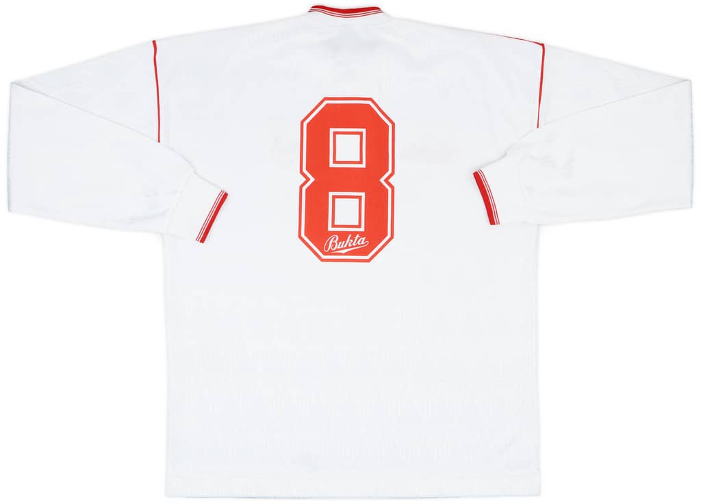 1990-92 Sevilla Match Issue Home L/S Shirt #8