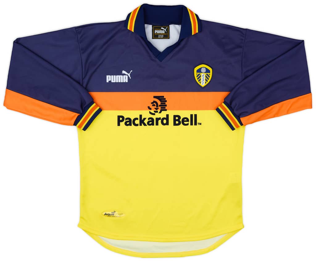 1998-00 Leeds United GK Shirt - 9/10 - (L.Boys)