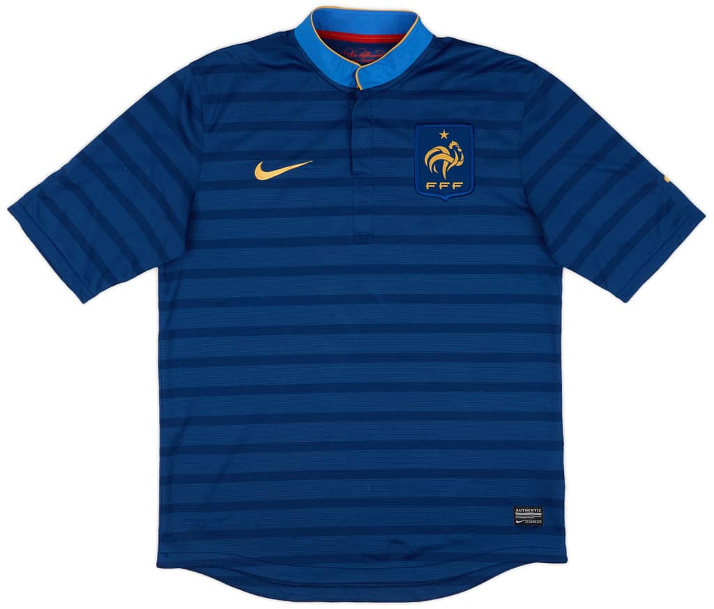 2012-13 France Home Shirt - 8/10 - (M)