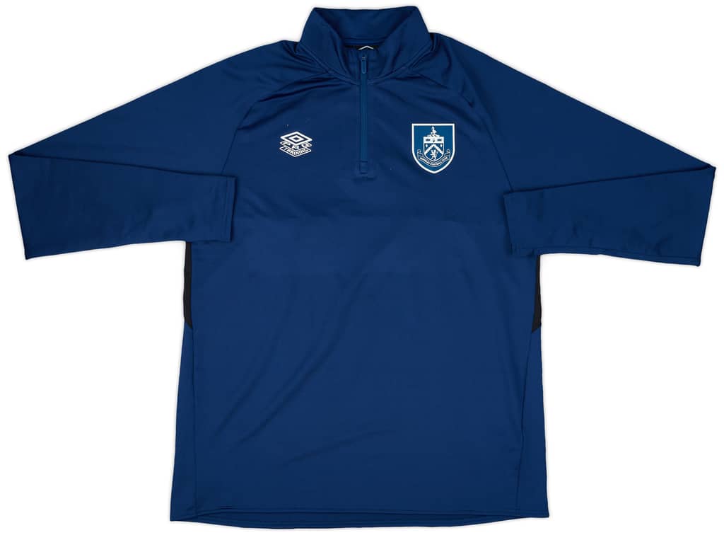 2019-20 Burnley Umbro 1/4 Zip Training Top - 9/10 - (XL)