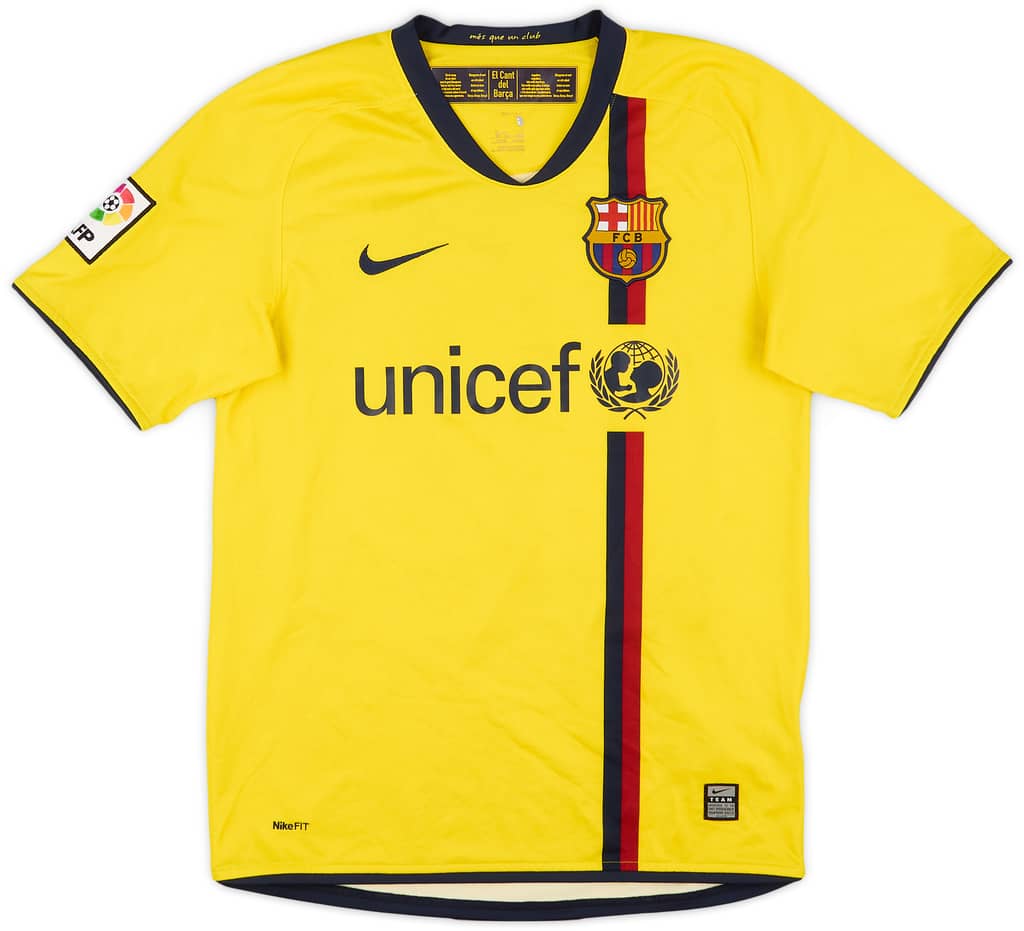 2008-10 Barcelona Away Shirt Messi #10 - 8/10 - (S)