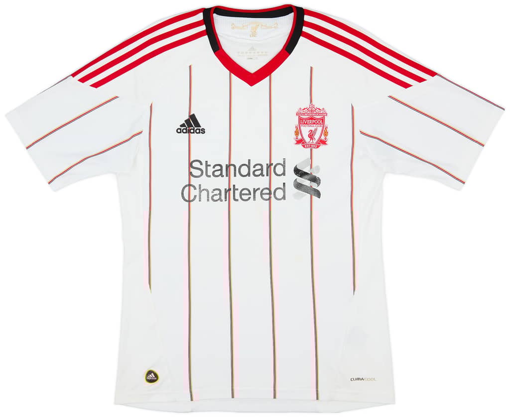 2010-11 Liverpool Away Shirt Gerrard #8 - 6/10 - (S)