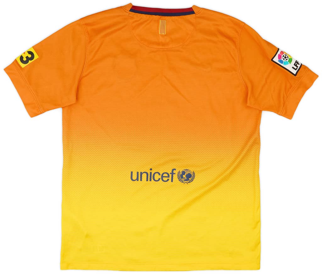2012-13 Barcelona Away Shirt - 6/10 - (XL.Boys)