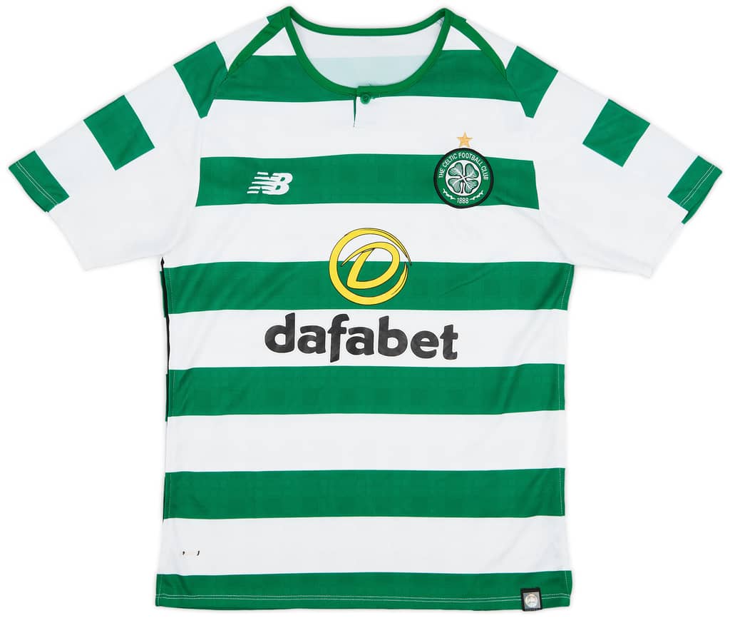 2018-19 Celtic Home Shirt - 7/10 - (M)