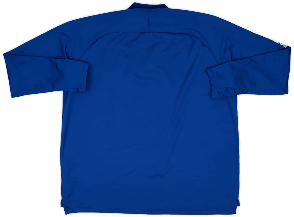 2017-18 Chelsea Nike 1/4 Zip Training Top - 7/10 - (XXL)