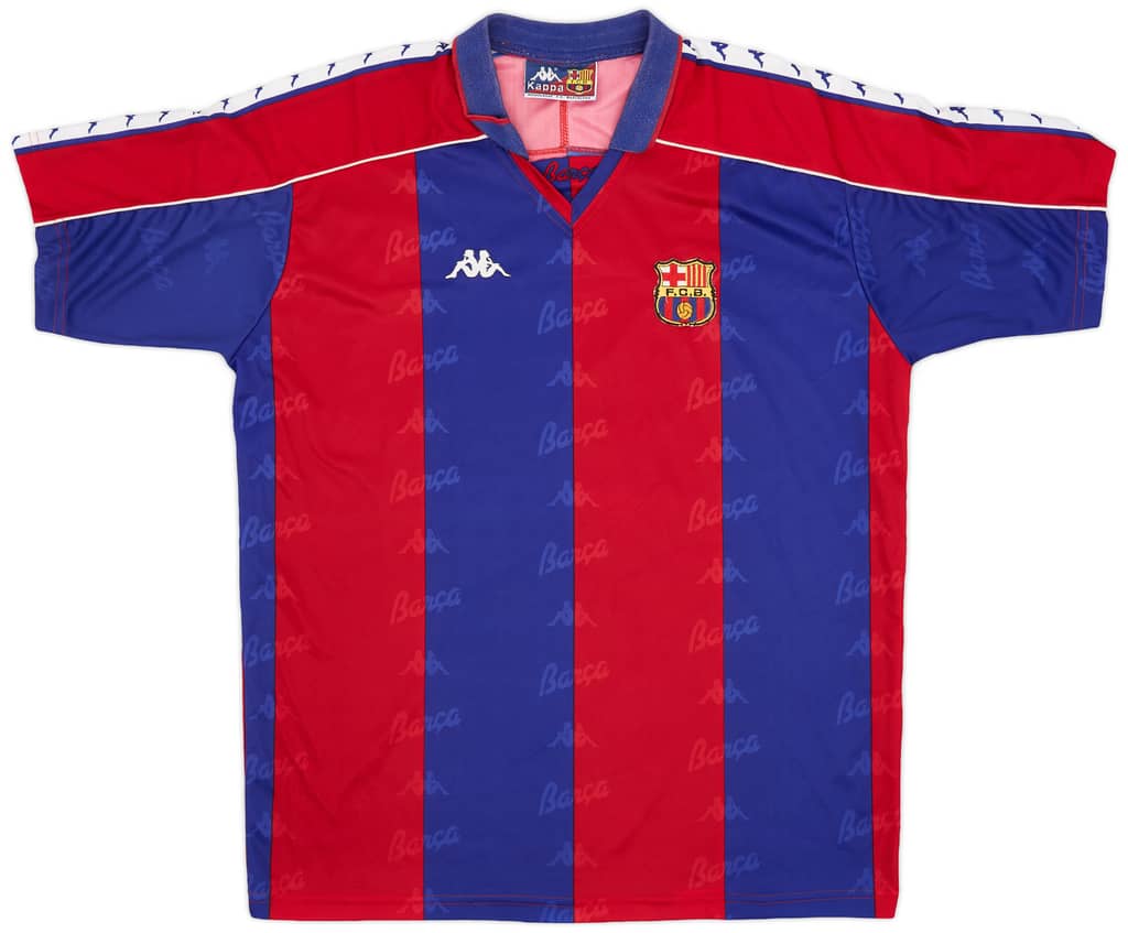 1992-95 Barcelona Home Shirt - 8/10 - (XL)