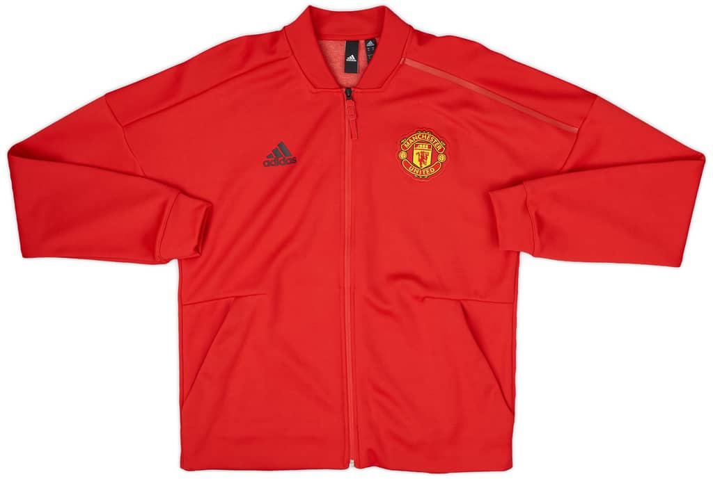 2018-19 Manchester United adidas Track Jacket - 8/10 - (M)