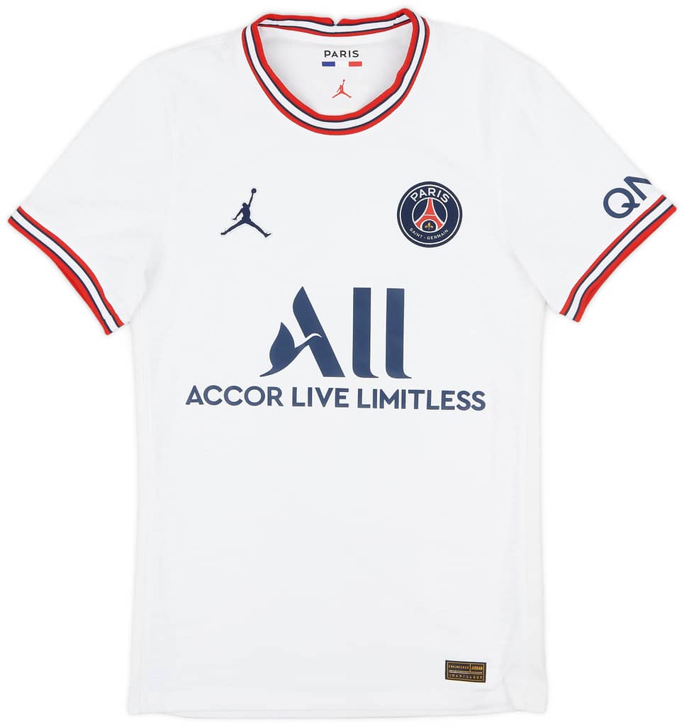 2021-22 Paris Saint-Germain Authentic Fourth Shirt - 9/10 - (XS)